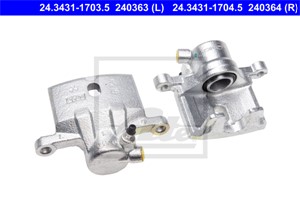 Bremsecaliper, Venstre bakaksel, MITSUBISHI PAJERO II, PAJERO Canvas Top II, MB858464