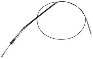 Kabel, parkeringsbremse, Høyre bak, Høyre, FIAT UNO, 7 671 309