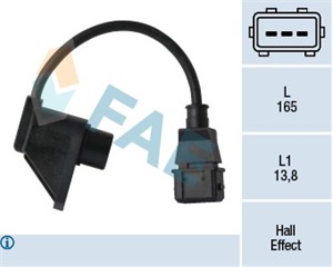 Sensor, kamakselposisjon, OPEL ASTRA F Halvkombi, ASTRA F Kombi, CALIBRA A, VECTRA A, VECTRA A Halvkombi, 1238999, 1808, 6238337, 623835