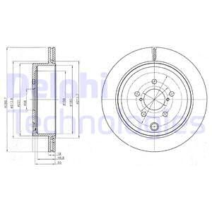 Bremseskive, Bakaksel, SUBARU BRZ, LEGACY V, LEGACY Kombi V, OUTBACK, 26700-AJ010