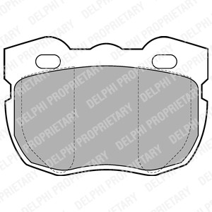 Bremseklosser sett, LAND ROVER DEFENDER Cabrio, DEFENDER Pick Up, DEFENDER Station Wagon, DISCOVERY I, RANGE ROVER I, RANGE ROVER II, RT