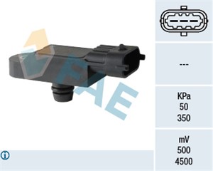 Sensor, ladetrykk, NISSAN,OPEL,RENAULT,SUZUKI, 01131-00Q0B, 18590-80KA0-000, 18590-80KC0-000, 22365-5X20A, 22630-00Q0E, 23731-00Q0H, 237