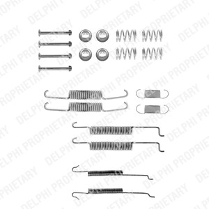 Tilbehørsett, bremsesko, Bakaksel, AUDI,SEAT,SKODA,VW, 115 330 981, 115 330 982, 1H0 698 545, 1H0 698 545A, 1H0 698 545B, 6U0 698 545