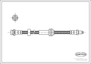 Bremseslange, Bak, Bakaksel, FORD FOCUS I, 1148270