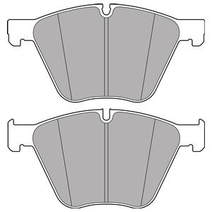 Bremseklosser sett, BMW 7 [F01, F02, F03, F04], 3411 4071 908, 3411 6799 864, 34116791669