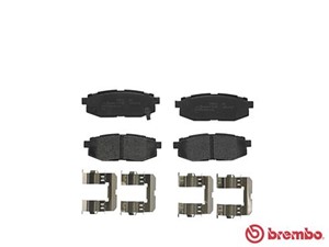 Bremseklosser sett, Bakaksel, SUBARU,TOYOTA, 26696CA000, 26696SG000, 26696XA000, 26696XA010, 26696XA011, SU00304096, SU00304325