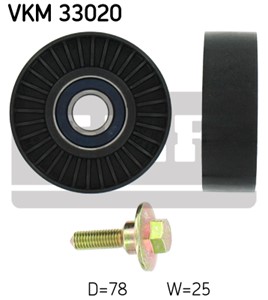 Styrerulle-kileribberem, CITROËN,FIAT,LANCIA,PEUGEOT, 5751.60, 9636640580