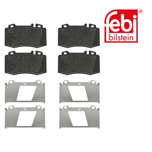 Bremseklosser sett, Framaksel, MERCEDES-BENZ, 003 420 05 20, 003 420 08 20, 003 420 18 20, 003 420 42 20, 004 420 00 20, 004 420 04 20,