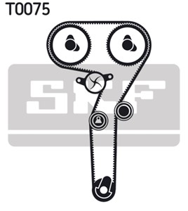 Registerreimsett, OPEL,SAAB, 12781-79J50, 12781-79J51, 12810-79J51, 12810-79J52, 16 29 000, 55 212 159, 55183527, 55187100, 55190554, 55