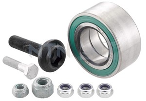 Hjullagersett, Foran, Framaksel, AUDI 80 B4 Avant, 80 B4 Sedan, 90 B3, CABRIOLET B3, COUPE B3, 443498625A, 443498625D, 893498625C, 89349