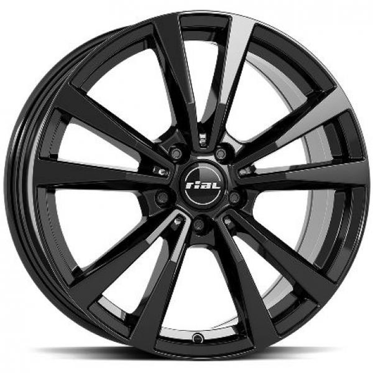 Rial M12x Diam Black 8/19 5/112 ET28 B66.6