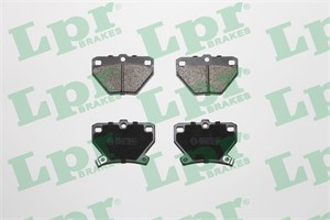 Bremseklosser sett, Bakaksel, TOYOTA, 0446620090, 0446652010, 0446652020, 0446652030, 0446652040, 0446652050, 0446652060