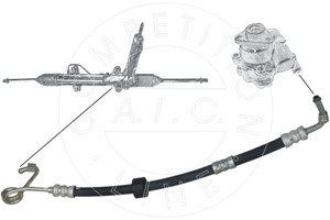 Hydraulikkslange, styring, Fra hydraulikkpumpe til styresnekke, MERCEDES-BENZ, 202 466 1481, A202 466 1481
