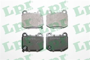 Bremseklosser sett, Bakaksel, MITSUBISHI,NISSAN,SUBARU, 26696FE000, 26696FE001, 26696FE080, 44060CD094, 4605A050, D40F0CD01B, D40F0CD026