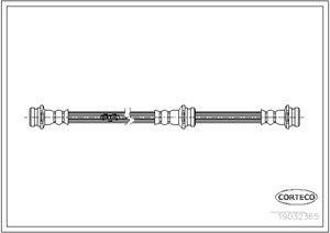 Bremseslange, Bakaksel, SUZUKI SWIFT I, SWIFT Cabriolet, SWIFT Halvkombi II, SWIFT Sedan II, 5159060B00, 5159060BB0