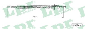 Kabel, parkeringsbremse, Bak, Høyre, Venstre, CHEVROLET,OPEL,VAUXHALL, 522653, 9127518