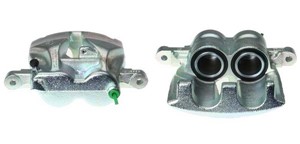 Bremsecaliper, Bakaksel, Foran akselen, Venstre, MERCEDES-BENZ,VW, 003 420 73 83, 2E0 615 423A