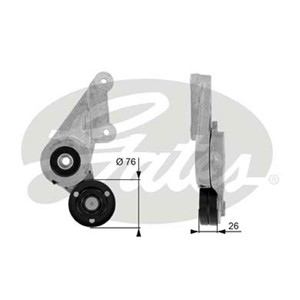 Strammerull, kilerem med ribber, RENAULT,VOLVO, 1271914, 1275380, 7431275380, 9135206