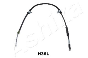 Kabel, parkeringsbremse, Bakre venstre, HYUNDAI TRAJET, 597603A300