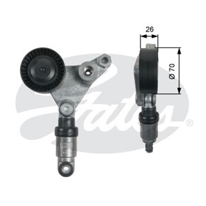Strammerull, kilerem med ribber, OPEL,RENAULT,SAAB, 5636741, 5954771, 636591, 7701055084, 7701068752, 7701474013, 8973124620, 897314620,