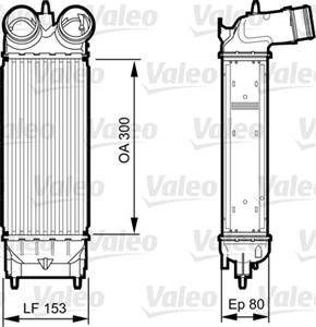 Ladeluftkjøler, CITROËN C5 III, C5 Break III, PEUGEOT 508 I, 508 SW I, 0384-P5, 384P5