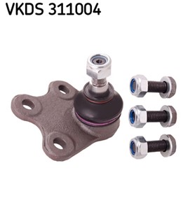 Bærekule, Framaksel høyre, Nede, AUDI,SEAT,SKODA,VW, 6R0 407 366 A, 6R0 407 366 B, 6R0 407 366