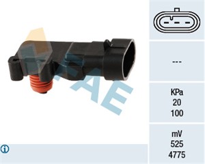 Sensor, sugerørtrykk, CHEVROLET,DAEWOO,FIAT,ISUZU,OPEL,RENAULT,SAAB, 1235046, 1247047, 12614970, 16212460, 16258659, 1714, 28074365, 280