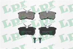 Bremseklosser sett, Bakaksel, FORD FIESTA V, FIESTA VI, FOCUS I, FOCUS Sedan I, FOCUS Turnier I, 1075565, 1107698, 1425407