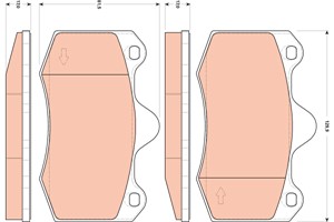 Bremseklosser sett, Framaksel, SEAT IBIZA III, IBIZA IV, IBIZA SC IV, IBIZA ST IV, SKODA RAPID Spaceback, 6LL 698 151