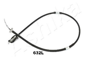 Kabel, parkeringsbremse, Bakre venstre, DAIHATSU CHARADE IV, CHARADE Sedan IV, 4643087713