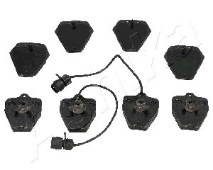 Bremseklosser sett, Framaksel, AUDI 100 C4 Avant, 100 C4 Sedan, A4 B5, A4 B5 Avant, A6 C4, A6 C4 Avant, A6 C5, A6 C5 Avant, A8 D2, 44169