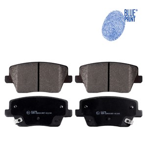 Bremseklosser sett, Bakaksel, HYUNDAI i30, 58302-S0A30, 58302-S0A50