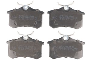 Bremseklosser sett, Bakaksel, AUDI,CITROËN,FIAT,FORD,LANCIA,PEUGEOT,RENAULT,SEAT,SKODA,VW, 1001096, 1027640, 1115107, 1343514, 1345340,