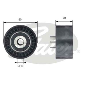 Styrerulle-kilerem tannrem, CITROËN,DS,FORD,PEUGEOT, 0830 74, 083050, 083051, 083072, 1231978, 1683829, 1707035, 3553073, 3M5Q6M250AA, 8
