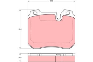 Bremseklosser sett, Framaksel, BMW 7 [E32], 1 160 120, 1 160 195, 1 160 708, 1 160 710, 34 11 1 160 120, 34 11 1 160 195, 34 11 1 160 70