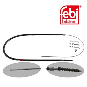 Kabel, parkeringsbremse, Bakre venstre, BMW 5 [E39], 5 Touring [E39], 34 40 1 166 234, 34 41 1 162 998