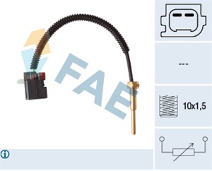 Kjølevæsketemperatursensor, Sylinderhode, FORD,LAND ROVER,LDV, 1096495, 1107047, 1320255, 1552886, 1710157, 1742834, 1770531, 4088769, 9