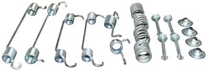 Tilbehørsett, bremsesko, Bakaksel, CITROËN,FIAT,OPEL,PEUGEOT,SUZUKI,TOYOTA,VAUXHALL