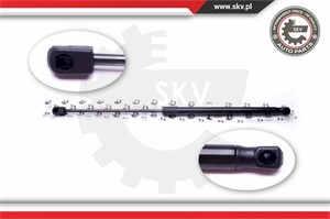 Pneumatisk fjær, motorpanser, Foran, FIAT STILO, STILO Multi Wagon, STILO VAN, 46784590