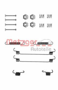 Tilbehørsett, bremsesko, Bakaksel, ALFA ROMEO,CITROËN,FIAT,LANCIA,RENAULT, 60750208, 70596.60000.00.00, 77 01 202 550, 77 01 204 840, 95
