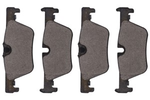 Bremseklosser sett, Bakaksel, BMW, 3421 6 850 569, 3421 6 873 093