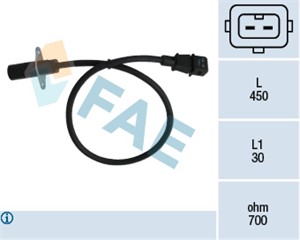Turtallssensor, motormanagement, I girkasse, ALFA ROMEO,CITROËN,FIAT,LANCIA,PEUGEOT, 1812, 1920 FA, 1920.FA, 4410578B00000, 5944390, 605