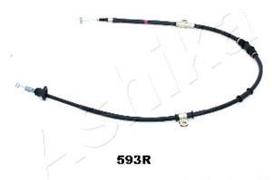 Kabel, parkeringsbremse, Høyre bak, MITSUBISHI COLT III, MB520348
