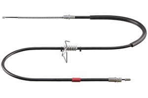 Kabel, parkeringsbremse, Bakre venstre, FORD TRANSIT Flak/chassi, 1 494 895, 1C152A809AC, 1C152A809AE, 1C152A809AF, 4 095 180, 4 400 343