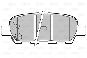 Bremseklosser sett, Bakaksel, INFINITI,NISSAN,RENAULT, 440608H385, 44060-8H385, 44060AM485, 44060-AM485, 44060CB10J, 44060-CB10J, 44060E