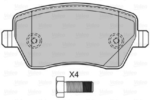 Bremseklosser sett, Framaksel, DACIA,LADA,MERCEDES-BENZ,NISSAN,RENAULT, 4106000Q0K, 41060-00Q0K, 410604076R, 410604775R, 410608481R, 410