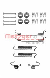 Tilbehørsett, bremsesko, Bakaksel, OPEL,RENAULT,VAUXHALL, 77 01 205 291