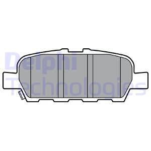 Bremseklosser sett, Bakaksel, NISSAN ALTIMA, MURANO II, D40603TA3A, D40609N00A, D40609N00B, D40609N00C