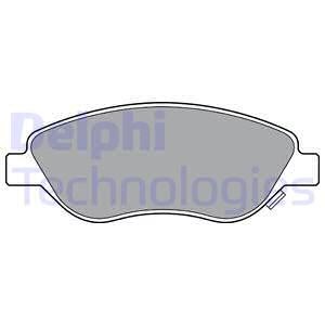 Bremseklosser sett, Framaksel, FIAT TIPO Halvkombi, TIPO Kombi, TIPO Sedan, 77367923, 77368553