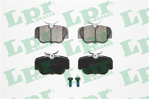 Bremseklosser sett, Framaksel, MERCEDES-BENZ 190 [W201], 0004207420, 0004208920, 0004209120, 0014208120, 0014209620, 0024200220